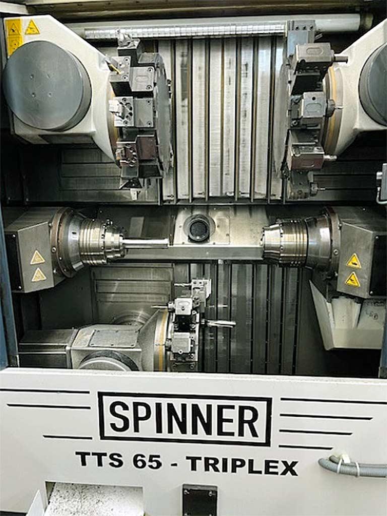 Multi-Tasking CNC Turning Center Spinner TTS65-Triplex - Thumbnail 3