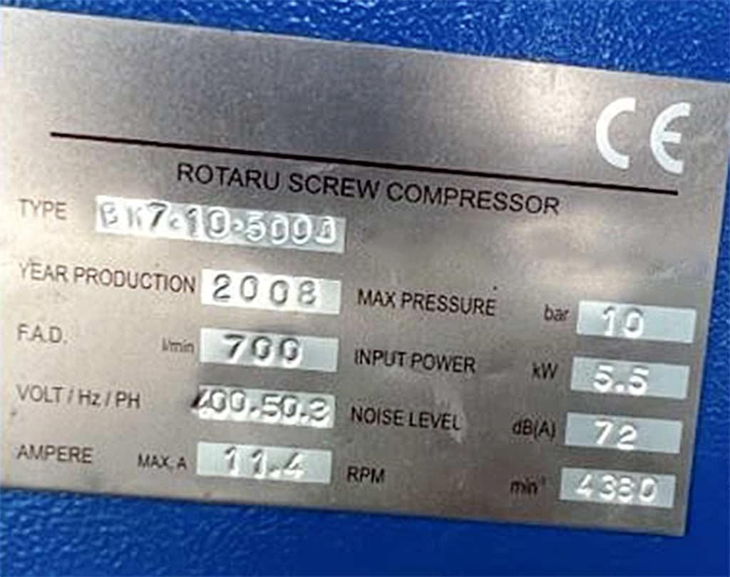 Compressor Remeza/haro BK7/Remcomp SB4/CLA 200 - Thumbnail 6