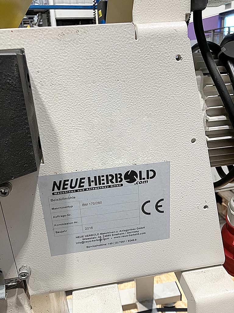 Shredder Neue Herbold BM 170/260 - Thumbnail 2