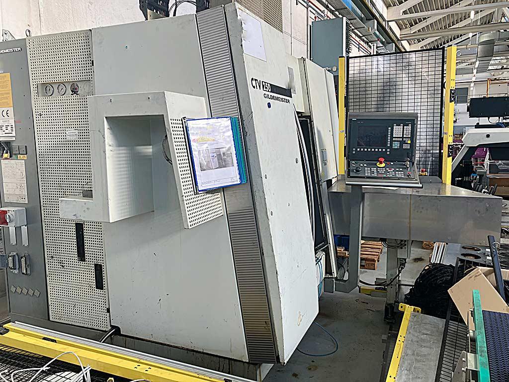 CNC Vertical Turning Machine Gildemeister CTV 250 - Thumbnail 3