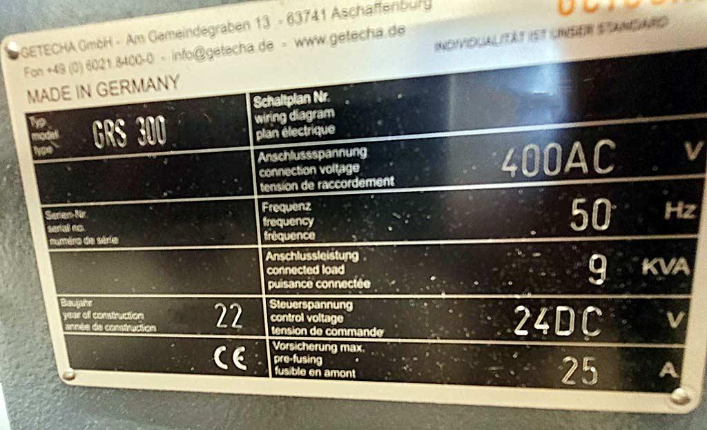 Cutting Mill Getecha GRS 300 - Thumbnail 2