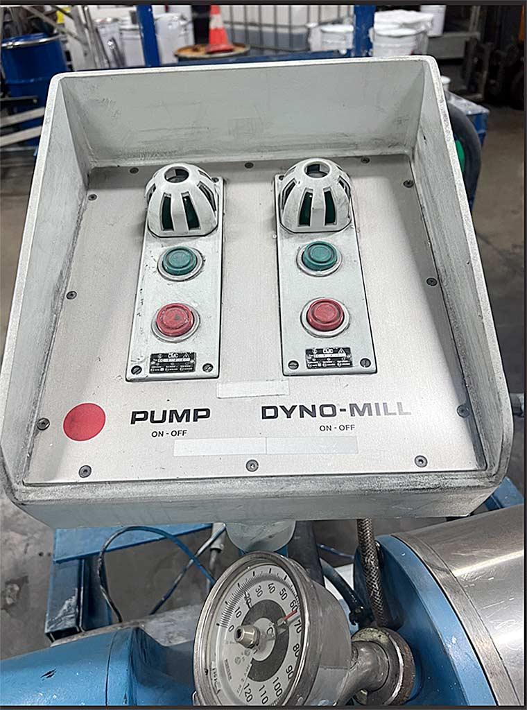 Ball Mill Willy A. Bachofen Dyno KD15/KD20 - Thumbnail 2