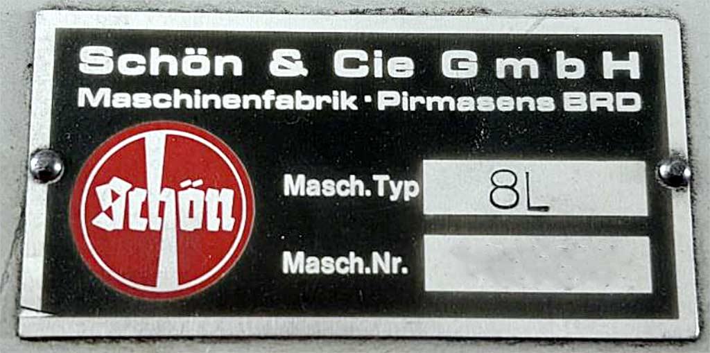 Swing Arm Punch Schön/hang 8L/1003SCDKG - Thumbnail 4