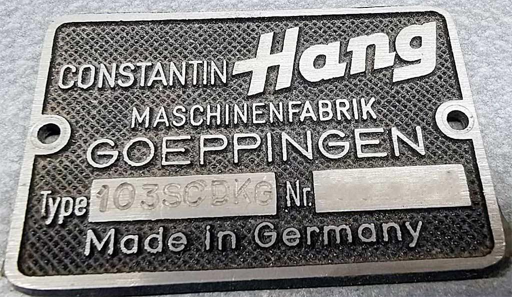 Swing Arm Punch Schön/hang 8L/1003SCDKG - Thumbnail 8