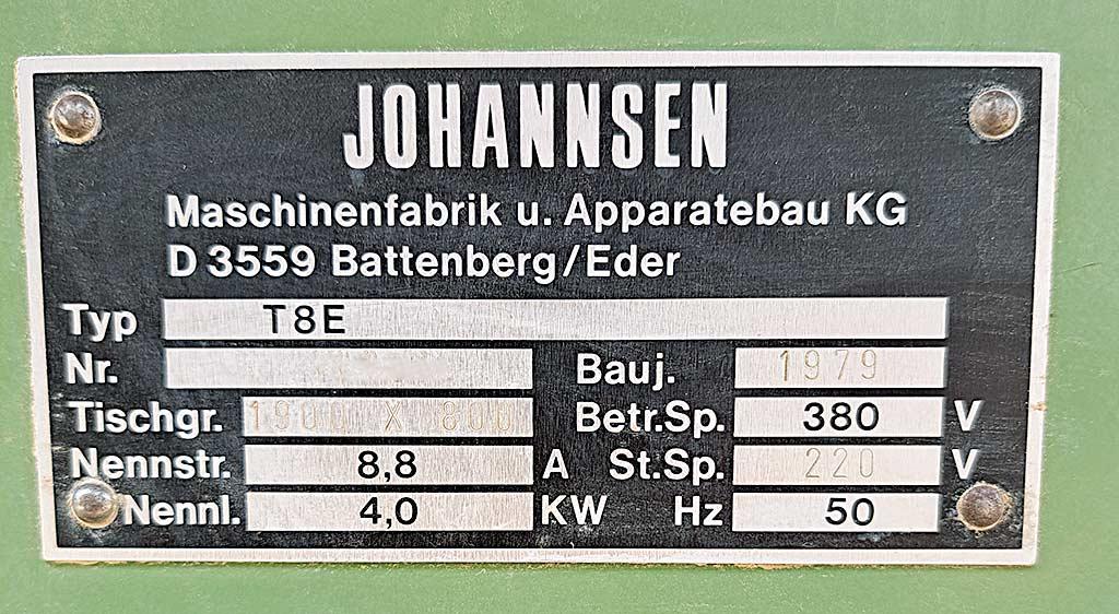 Milling Machine Johannsen/bfm/böhme/schanbacher/fleckstein T8E/30 - Thumbnail 2