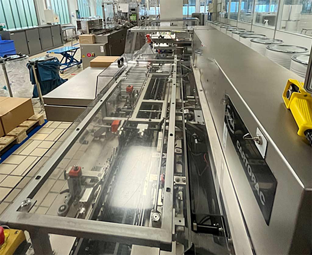 Tube Filling Line Iwk/laetus/mettler/skinetta TZK200/TFS30/CPS-R/CP145/PAL1400 - Image 1