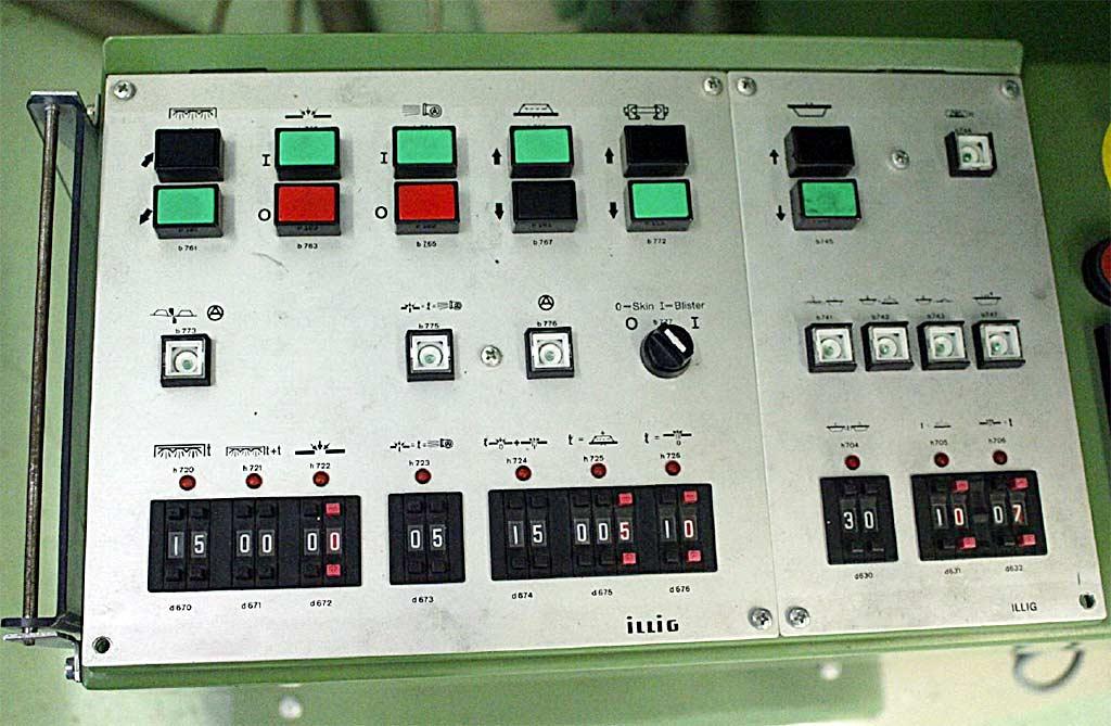 Skin and Blister Machine Illig SB 53C - Thumbnail 4