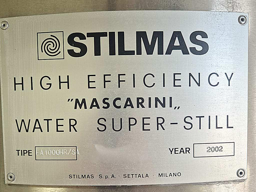 Distillation System Stilmas FA 1000 HR/SA - Thumbnail 3