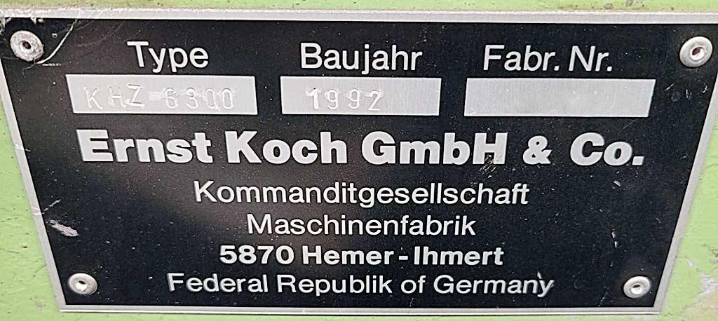Wire Drawing Plant Koch KHZ 6300 - Thumbnail 7