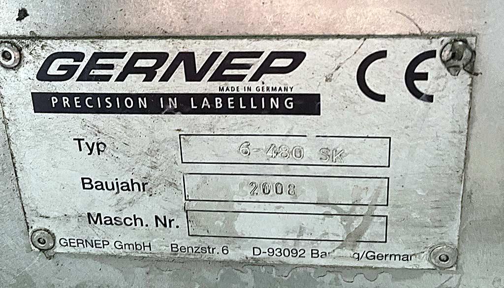 Self-Adhesive Labeling Machine Gernep 6-480 SK - Thumbnail 4