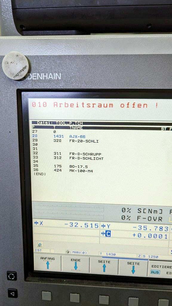 CNC Universal Milling Machine Maho MH 1600 S - Thumbnail 4