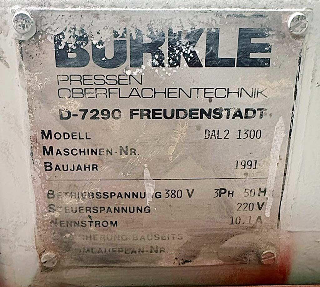 Roller Coater Bürkle DAL2 1300 - Thumbnail 3