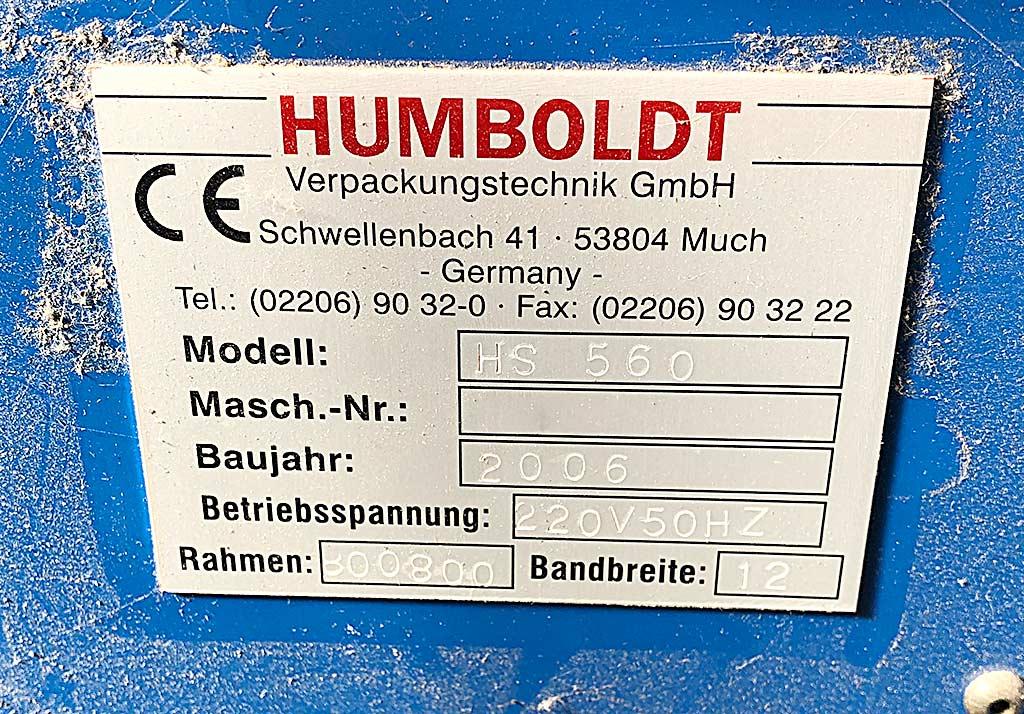 Strapping Machine Humboldt Verpackungstechnik HS 560 - Thumbnail 2