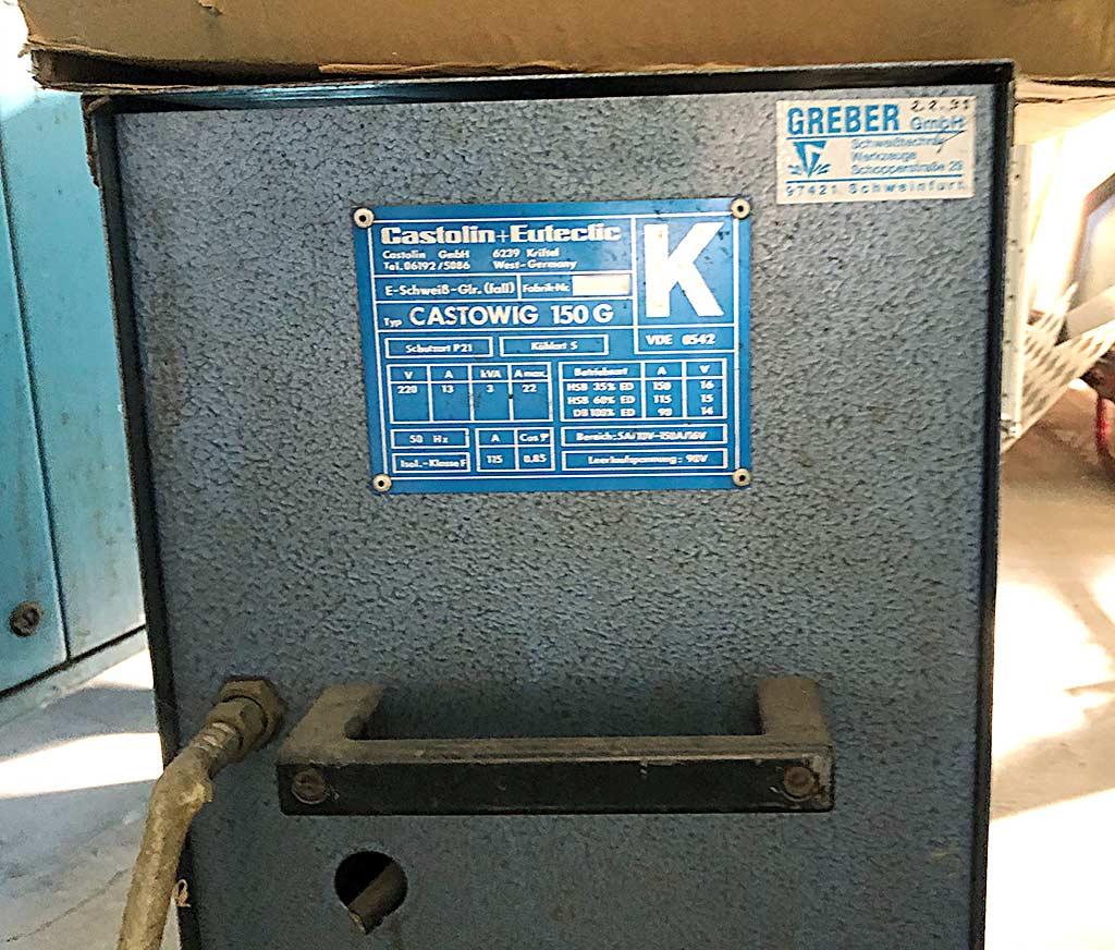 Welding Machine Heberle/hbs/lorch/mig O Mat/castolin+eutectic cd System 2010/SEW 200N/MIG O MAT WIGSTAR 250i - Thumbnail 2