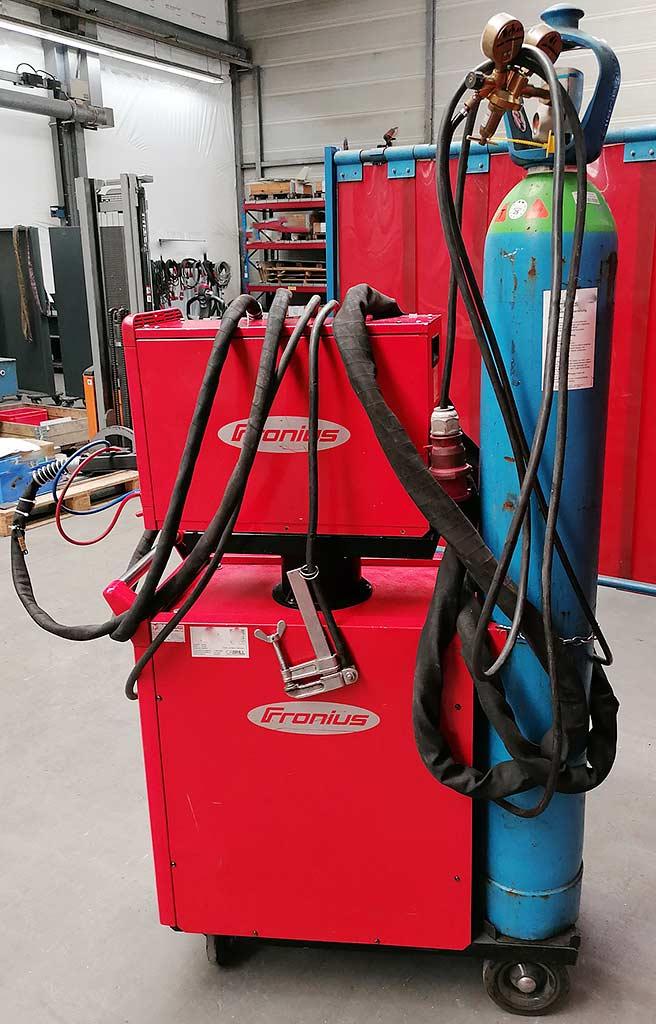 Welding Machine Fronius/soyer/aro Vario Synergetic 4000-2/BMK-10LC/AR.01 - Thumbnail 2