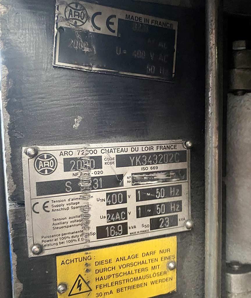 Welding Machine Fronius/soyer/aro Vario Synergetic 4000-2/BMK-10LC/AR.01 - Thumbnail 8