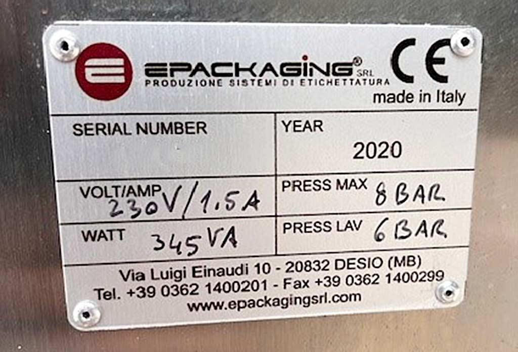 Labelling Machine E-packaging Saturno - Thumbnail 6