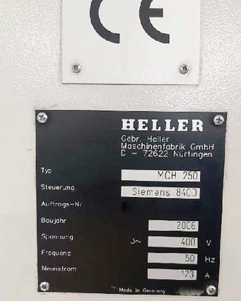 CNC Machining Center Heller MCH 250 - Thumbnail 8