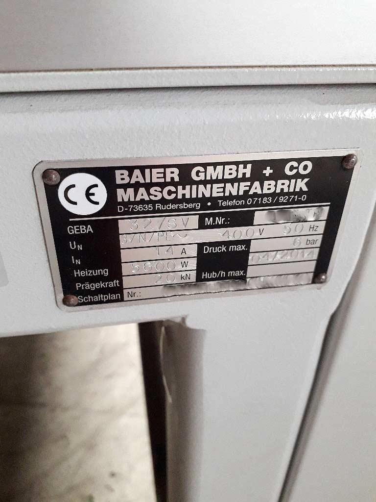 Hot Stamping Machine Baier 32/SV - Thumbnail 8