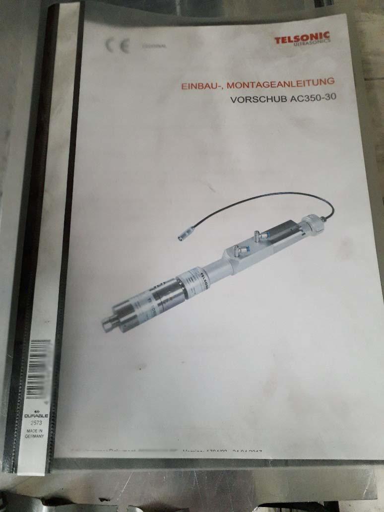 Ultrasonic Welding System Telsonic Amtek Gmbh - Thumbnail 6