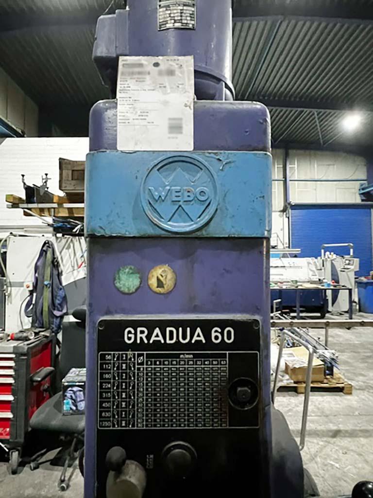 Upright Drilling Machine Webo GRADUA 60 - Thumbnail 2