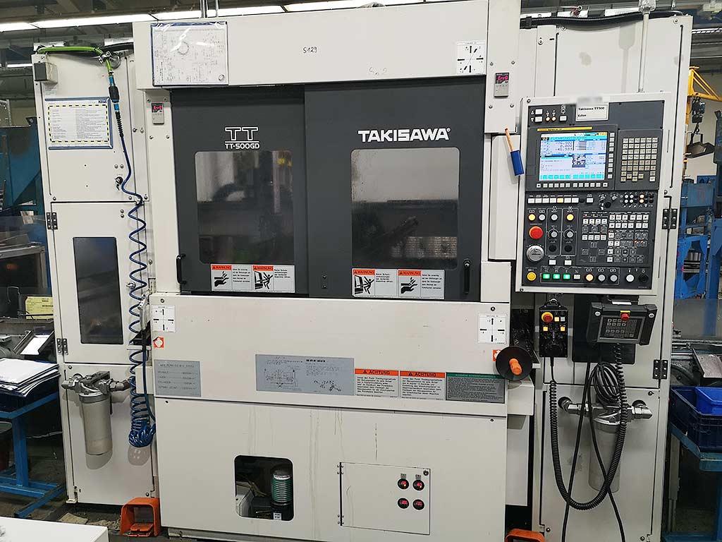 CNC Double Spindle Lathe Takisawa TT-500 GD - Image 1
