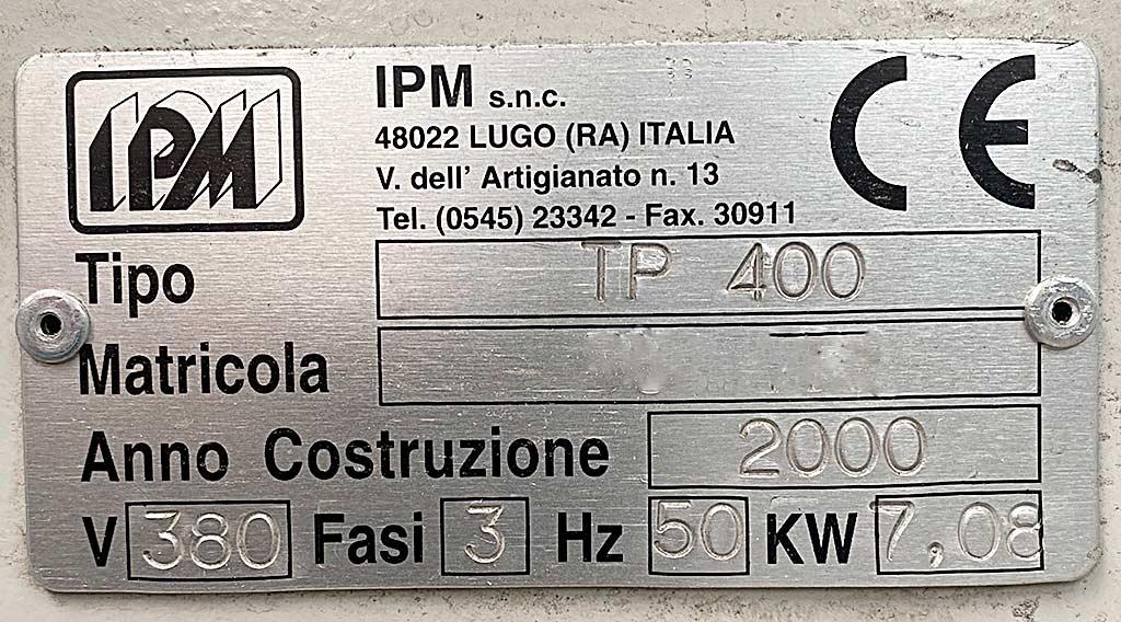 Planetary Saw Ipm TP 400 - Thumbnail 6