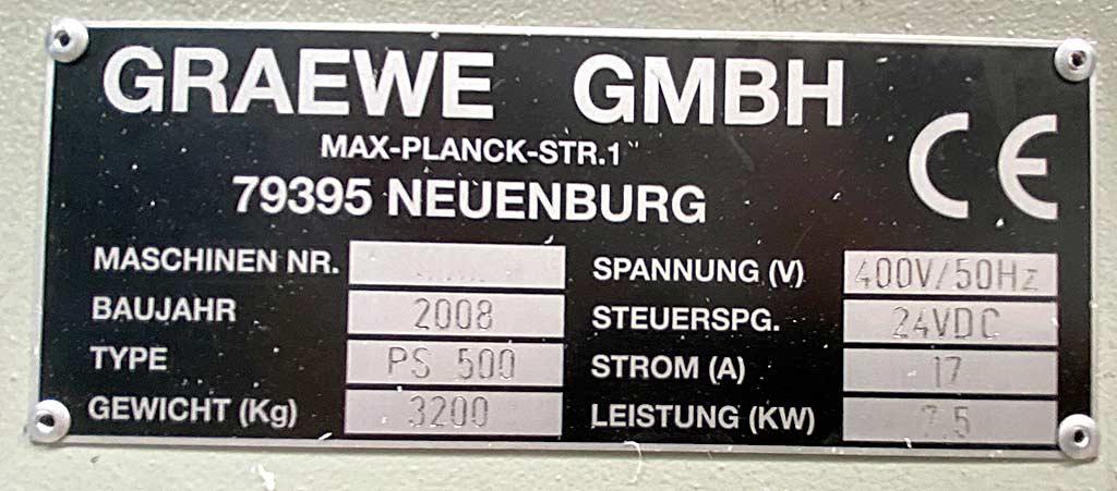Planetary Saw Graewe PS 500 - Thumbnail 5