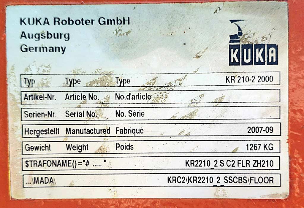 Robot Kuka KR210-2 2000 - Thumbnail 7