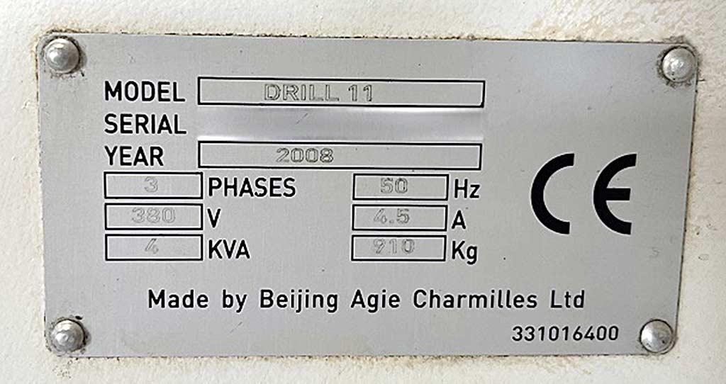 Start Hole EDM Machine Agie Charmilles Drill 11 - Thumbnail 6