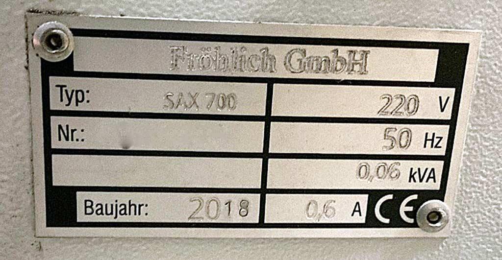 Corner Seam Welding Machine Fröhlich/migatronic SAX700/Automig 273i - Thumbnail 8