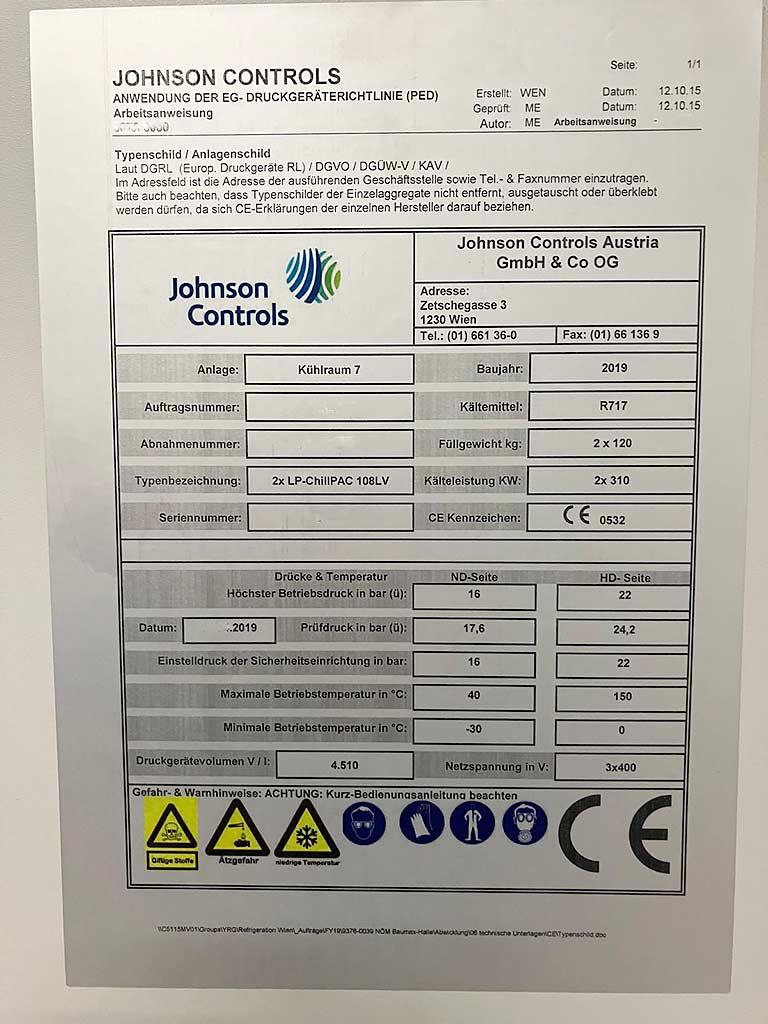 Cold Storage Room Johnson Controls/sabroe ChillPAC 108 LV - Thumbnail 8