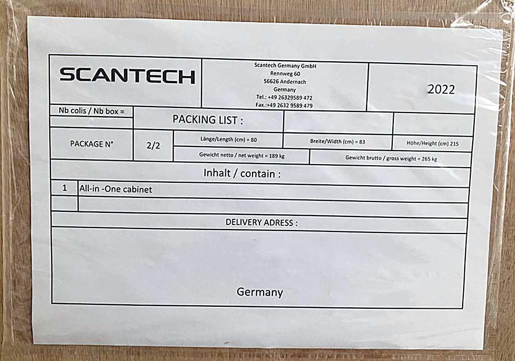 Weight Per Unit Area Measuring System Scantech HF3 XT10 - Thumbnail 8