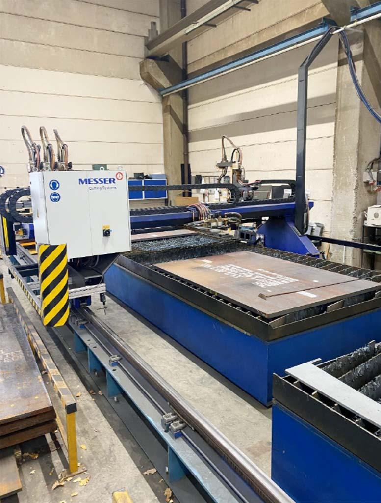 CNC Oxygen Cutting Machine Messer Cutting MultiTherm Eco 3600 - Image 1