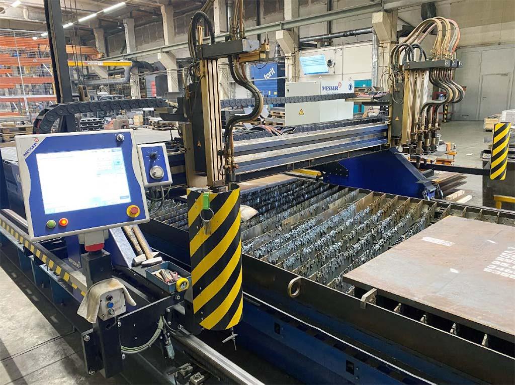 CNC Oxygen Cutting Machine Messer Cutting MultiTherm Eco 3600 - Thumbnail 3