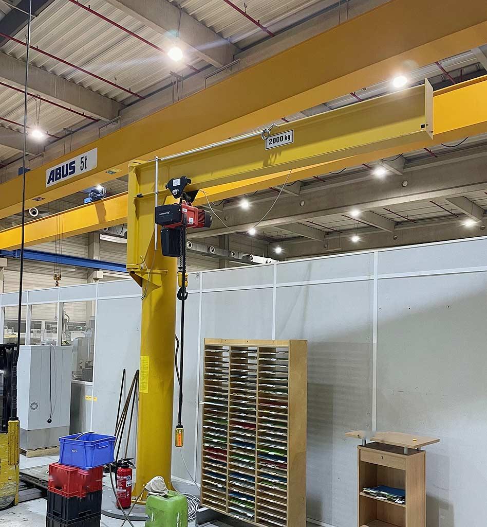 Column-Mounted Slewing Crane Evers AS20-3,0 - Image 1