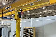 Column-Mounted Slewing Crane Evers AS20-3,0
