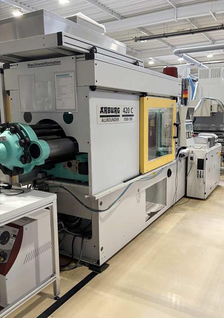 Injection Moulding Machine Arburg Allrounder 420C 1000-100/370S 700-100 - Image 1