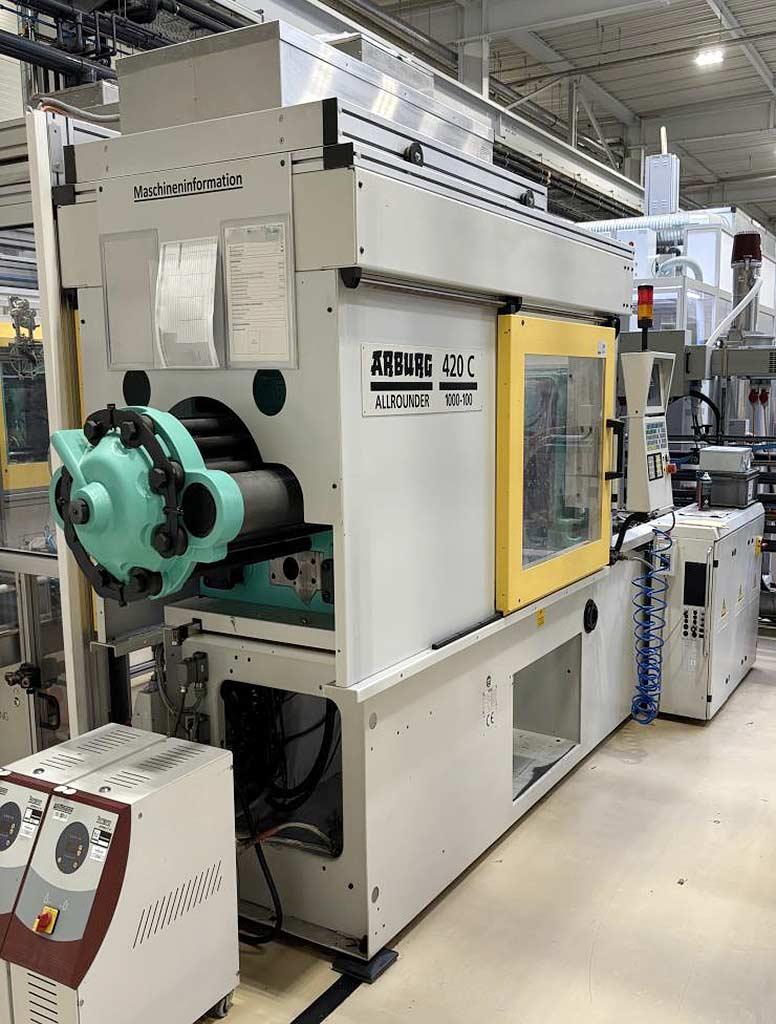 Injection Moulding Machine Arburg Allrounder 420C 1000-100/370S 700-100 - Thumbnail 4