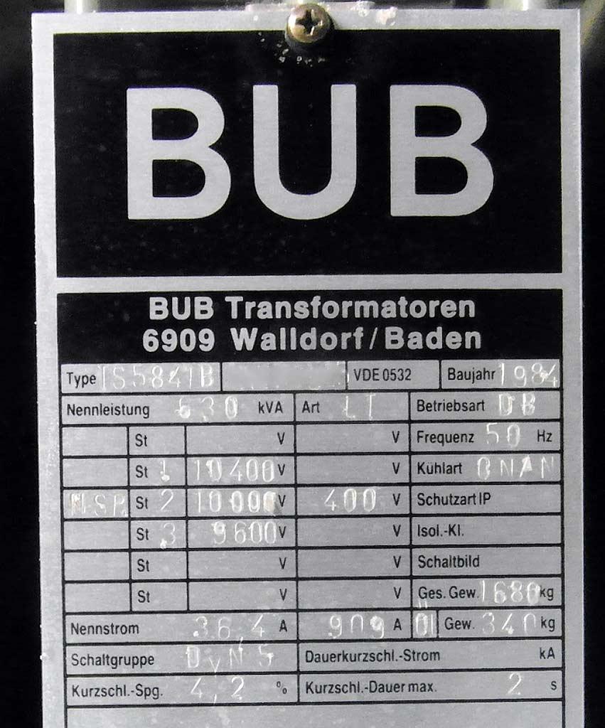 Transformer Bub S5841B - Thumbnail 2