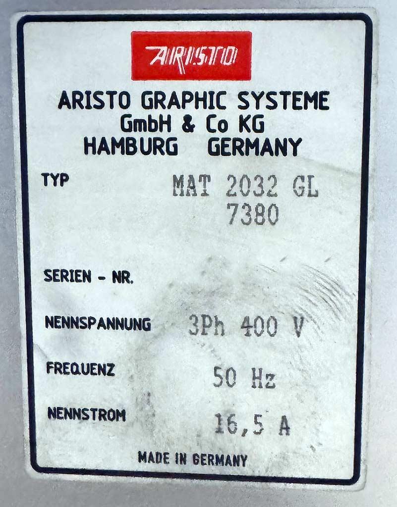 Cutting Plotter Aristo Aristomat 2032 GL - Thumbnail 6