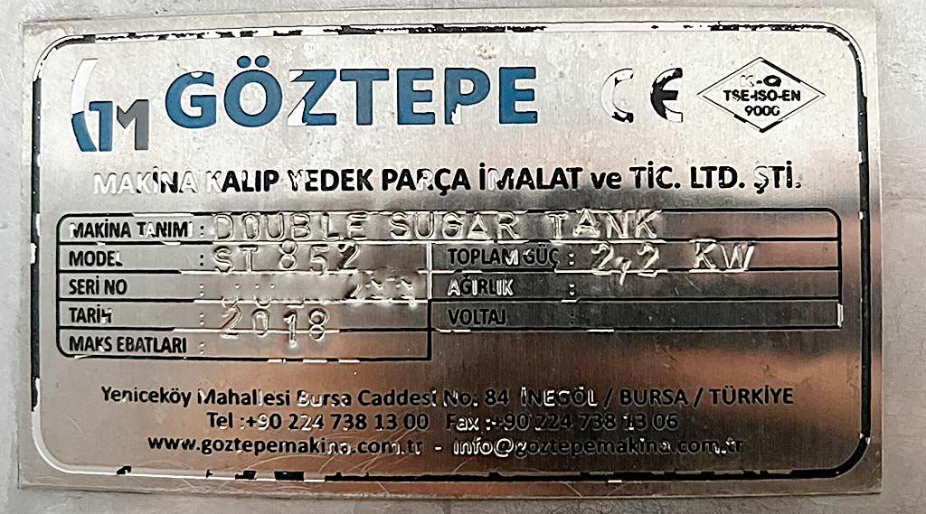 Stainless Steel Container Göztepe ST 852 - Thumbnail 6