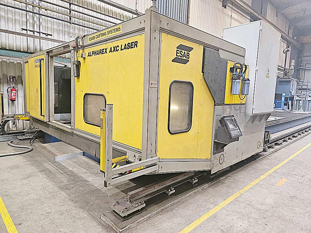 CNC Laser Cutting Machine Esab Alpharex AXC 4kW - Image 1