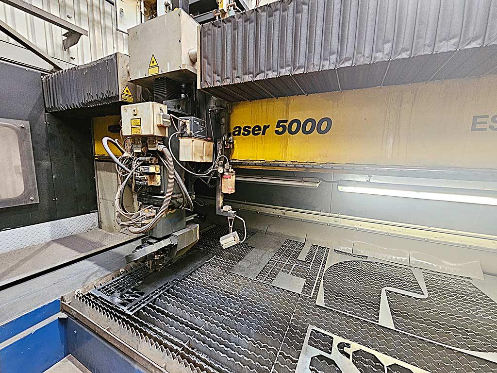 CNC Laser Cutting Machine Esab Alpharex AXC 4kW - Thumbnail 3