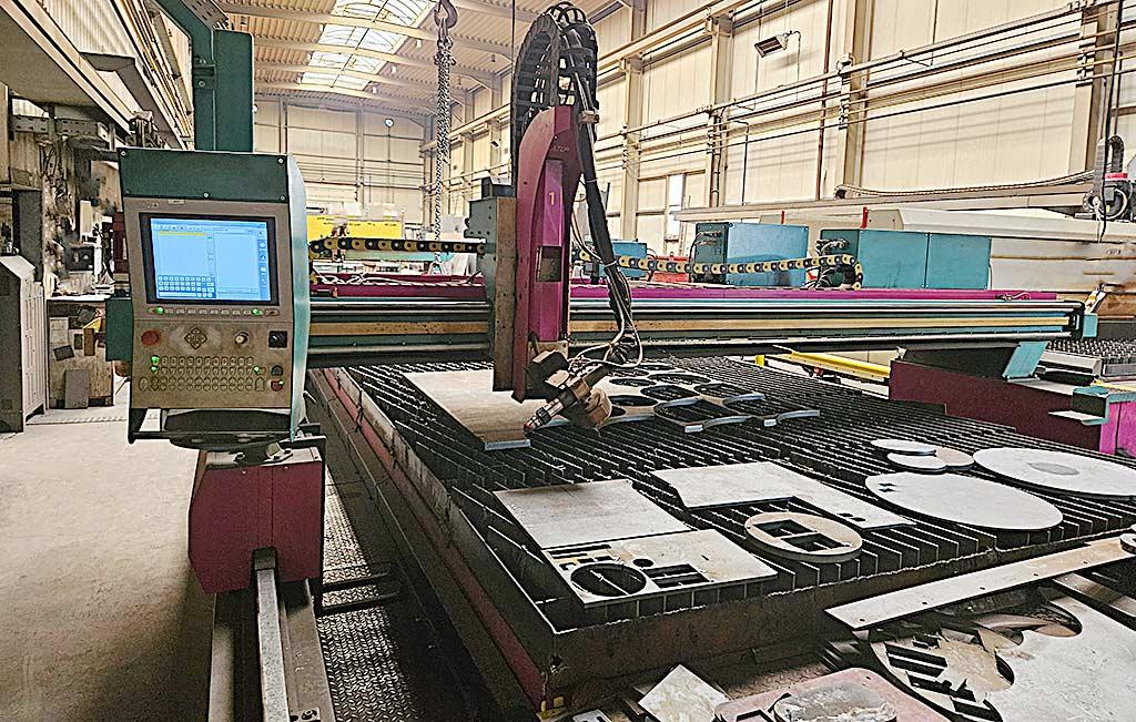 CNC Plasma Cutter Sato Satronik - Thumbnail 2