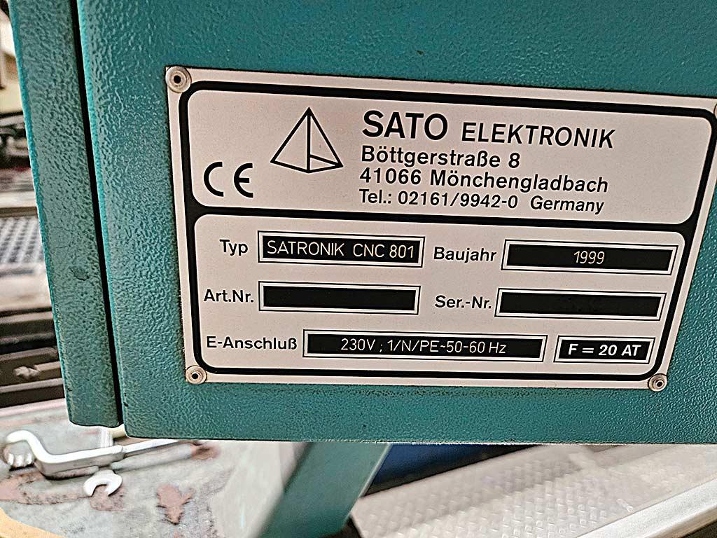 CNC Plasma Cutter Sato Satronik - Thumbnail 3