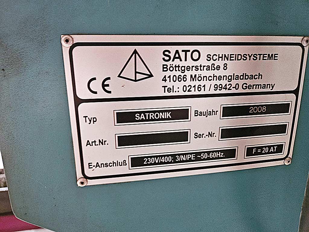CNC Plasma Cutter Sato Satronik - Thumbnail 4