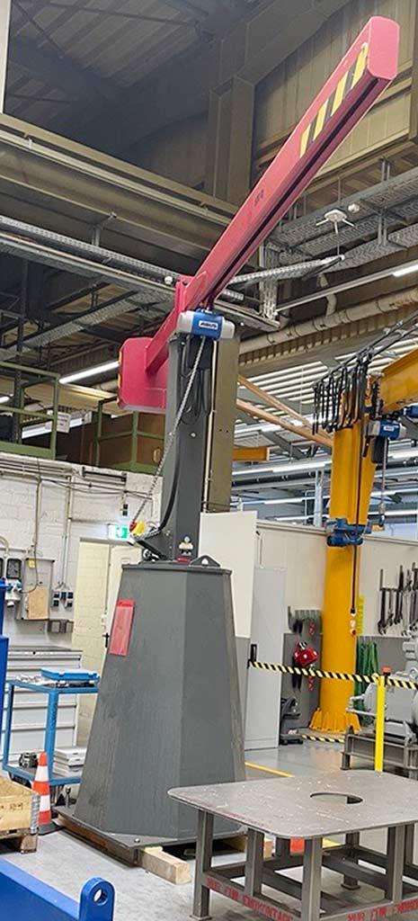Column-Mounted Slewing Crane Carl Stahl WK 3 - Image 1