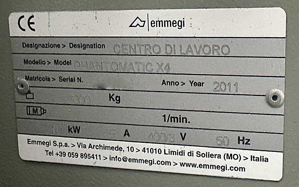 CNC Profile Machining Center Emmegi Phantomatic X4 - Thumbnail 7