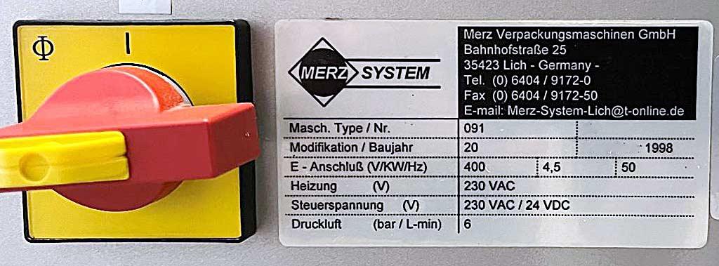 Sachet Packaging Machine Merz MP-2 - Thumbnail 8